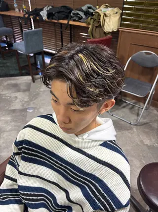 ショート growth天神所属・彌永 燈亜のヘアスタイル