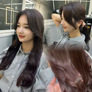 ロング 池袋/韓国/レイヤー 髪質改善/村上けいとのヘアスタイル