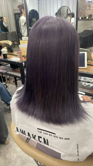 カラー sand clear所属・戸森 manakaのヘアスタイル