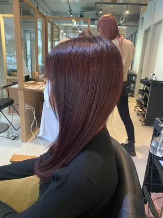 ロング FERIA池田 石田較貴のヘアスタイル