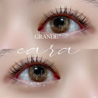 マツエク・マツパ アイブロウ GRANDEcara 栄　Miki🍀のマツエク・マツパデザイン