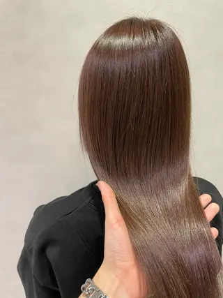 ロング カラー 一樹ハイトーン/ブリ ーチ/透明感カラーのヘアスタイル