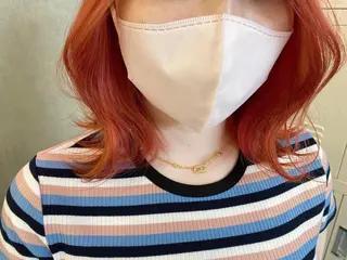 ミディアム カラー 🕶️佐藤 海李🐏のヘアスタイル