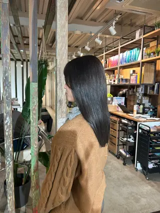 ロング faith hair apros.所属・白上 愛佳のヘアスタイル