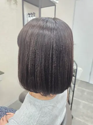 ミディアム 石川 ジェウンのヘアスタイル