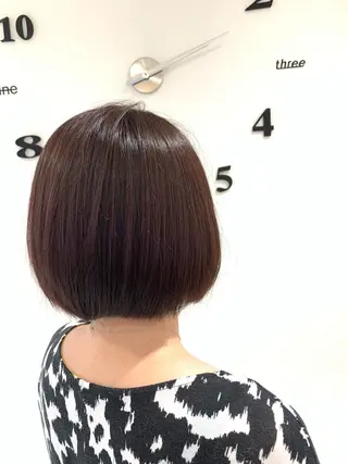 ミディアム カラー 松吉 純平のヘアスタイル