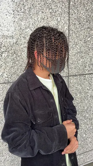 パーマ メンズ メンズパーマのプロ 川野翔太のヘアスタイル