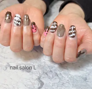 ネイル 吉川市 ネイルサロンLのネイルデザイン