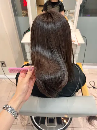ミディアム soi 🩵AYAKOのヘアスタイル