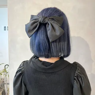 ショート カラー 🤍髪質改善➕透明感 カラー🤍川上葵のヘアスタイル