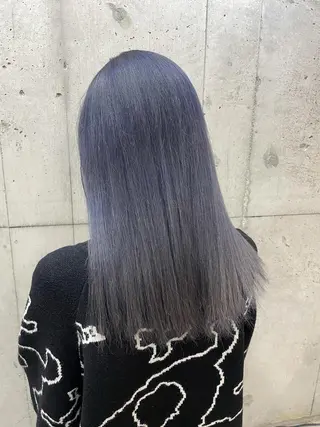 カラー キッズ youres hair 髪質改善トリートメント&ヘッドスパ  新宿三丁目店【ユアーズヘア】所属・🦋透明感カラー 👑NODOKA🦋のヘアスタイル