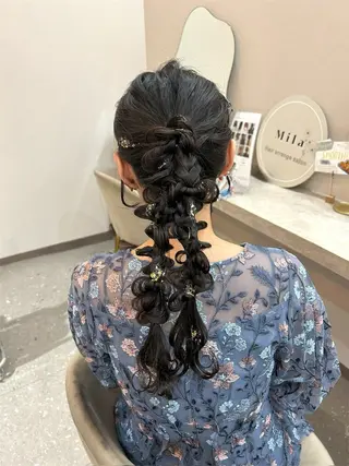 ロング Mila Hazukiのヘアスタイル