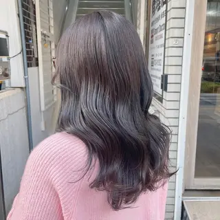 ロング カラー 梅田美容室 山崎海波のヘアスタイル