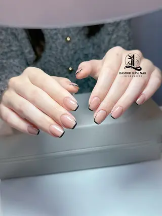 ネイル BAMBOO BLISS 研修用のネイルデザイン