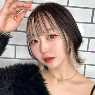 ショート カラー 韓国ヘア/艶カラー /田中悠佑のヘアスタイル