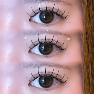 マツエク・マツパ Mell Yuuna ♡パリエク /束感のマツエク・マツパデザイン