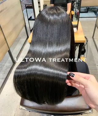 ロング youres hair WEST所属・ウルトワ髪質改善 ディレクター/熊倉都のヘアスタイル