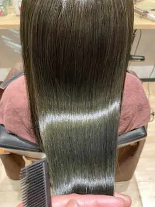 ロング カラー パーマ ヘアアレンジ メンズ ✨髪質改善特化サロン ✨Hirokiのヘアスタイル