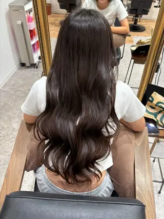 ロング 透明感カラー/ダブル カラー/MAI🎀のヘアスタイル
