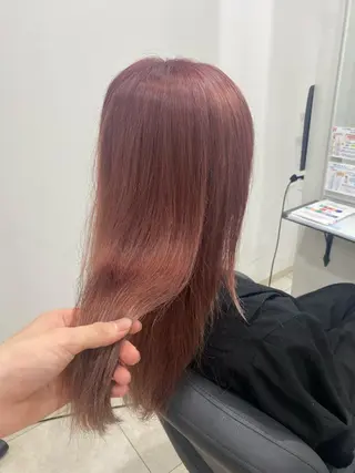 ロング カットモデル/ 透明感ヘア/成瀬裕介のヘアスタイル