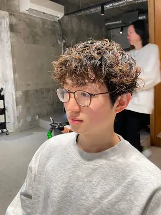 パーマ メンズ Koa 🫧 Mei.のマツエク・マツパデザイン