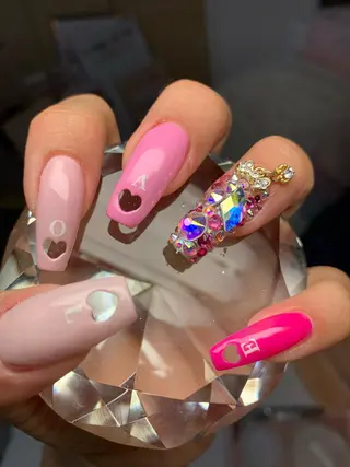 ネイル rukianail 新里のネイルデザイン