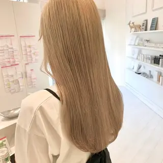 セミロング カラー ParveMix 🩶🫧入江 香名のヘアスタイル
