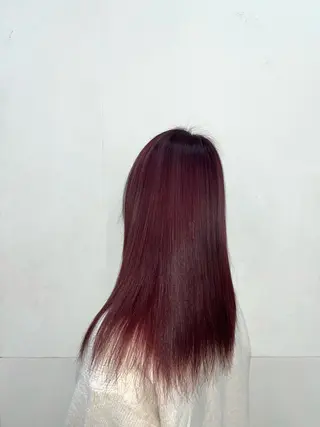 ロング カラー カット/暖色カラー/ rikako🌻のヘアスタイル
