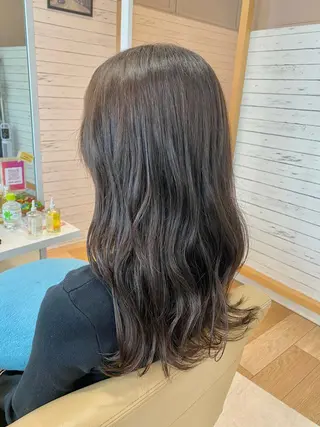 セミロング 荒木 たけるのヘアスタイル