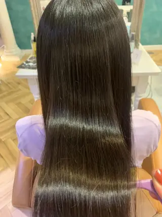 ロング 縮毛矯正/レイヤー 💎やまもとちひろのヘアスタイル