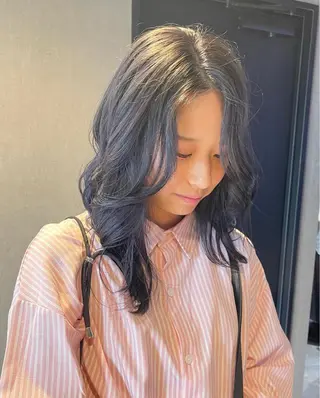 ロング カラー 透明感カラー/艶髪/ エクステ/HIROのヘアスタイル