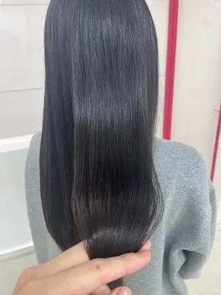 ロング カラー 冨木 雄斗のヘアスタイル