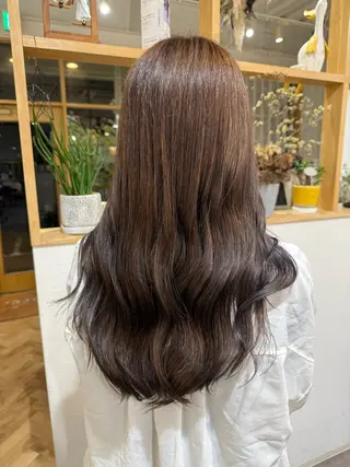 ロング カラー merc.🦋菱谷 はなのヘアスタイル