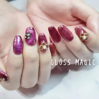 ネイル あ きのネイルデザイン