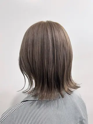 セミロング MiRI💜地毛級 エクステ✖似合わせ技のヘアスタイル