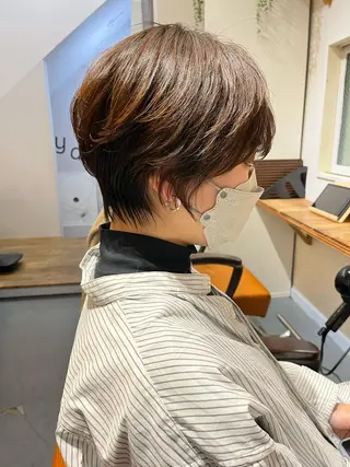 ショート 代表　土屋ヒロユキ ショートカットのヘアスタイル