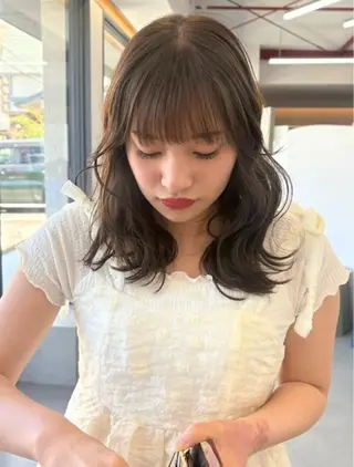 カラー ハイトーンカラー 🥣🫧Sanaのヘアスタイル