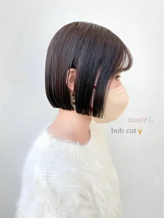 ショート 2月で掲載終了 ボブ・カミオカのヘアスタイル