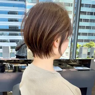 ショート 上野 竜馬のヘアスタイル