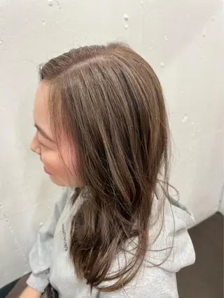 ミディアム カラー 竹下 了史のヘアスタイル