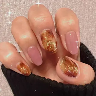 カラー ネイル ecru エクリュのネイルデザイン