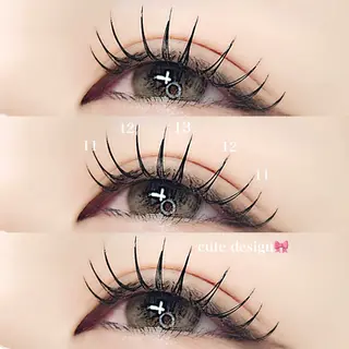 マツエク・マツパ by fleur HIRONAのマツエク・マツパデザイン