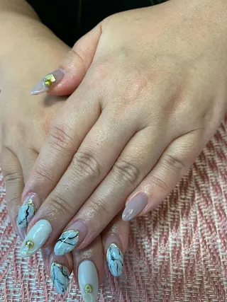 ネイル rukianail 新里のネイルデザイン