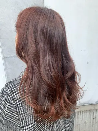 カラー ラベンダー/レイヤー スタイル🤎mamiのヘアスタイル