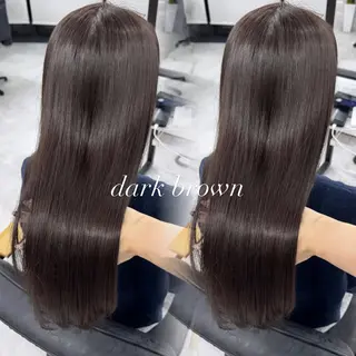 ロング カラー 赤み無し柔らかカラー 【梅田】madokaのヘアスタイル