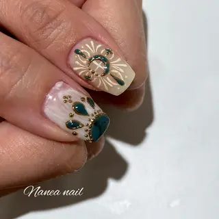 ネイル 金竹 結衣のネイルデザイン