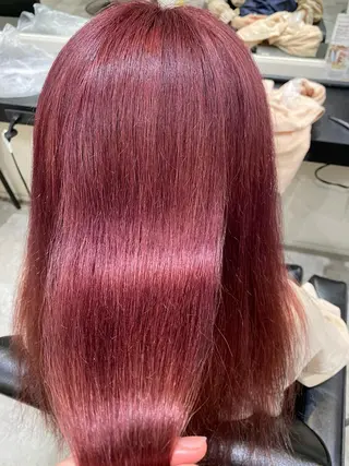 カラー 丸尾 沙弥香のヘアスタイル