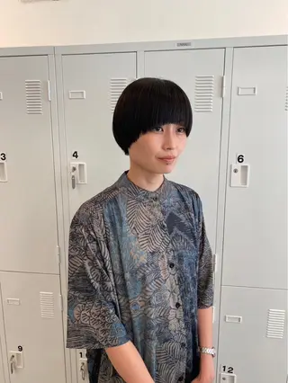 ショート GO TODAY神戸三宮所属・あ きのヘアスタイル