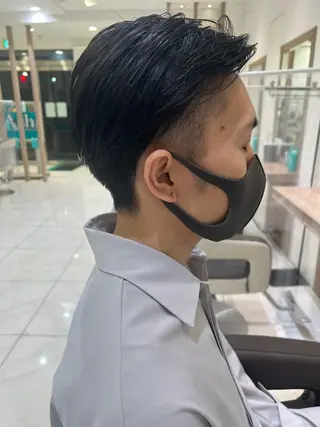 メンズ 顔周り/韓国レイヤー junkaのヘアスタイル