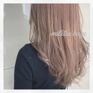 セミロング カラー ひらやま りょういちのヘアスタイル